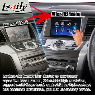 Nissan Murano Z51 Android Layar HD upgrade Android auto carplay Youtube waze Netflix play