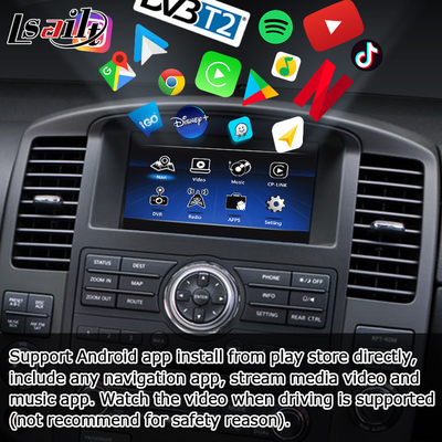 Upgrade layar sentuh multi jari HD untuk Nissan Pathfinder R51 carplay android auto