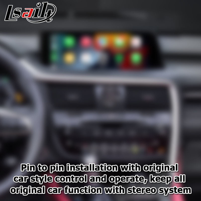 Lexus RX350 RX450h RX200t wireless carplay android auto screen mirroring interface