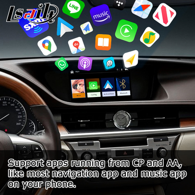 Lexus ES ES350 ES250 ES300h wireless carplay android auto screen mirroring kotak modul Lsailt