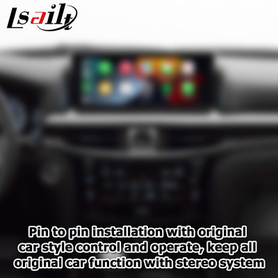 Lexus LX570 LX450d wireless carplay android auto multimedia interface screen mirroring Lsailt