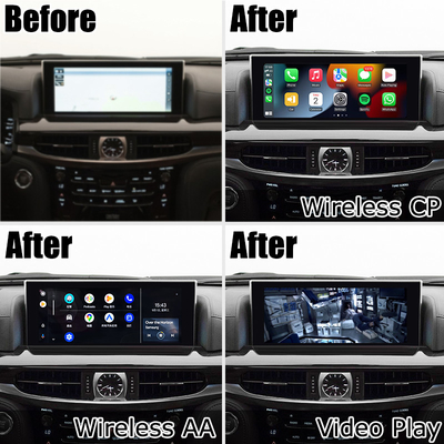Lexus LX570 LX450d wireless carplay android auto multimedia interface screen mirroring Lsailt