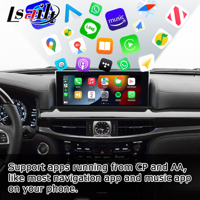 Lexus LX570 LX450d wireless carplay android auto multimedia interface screen mirroring Lsailt