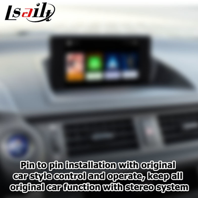 Lexus CT200h CT wireless carplay android auto interface screen mirroring projection