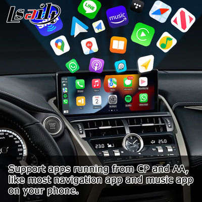 Lexus NX300 NX300h 2018 2021 carplay nirkabel kotak antarmuka otomatis android