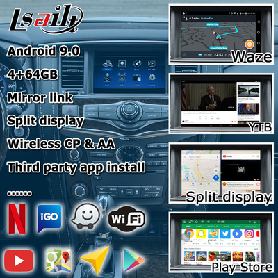 Infiniti QX80 QX56 Z62 carplay android auto multi finger HD touch screen upgarde IT08