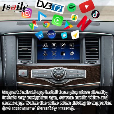 Infiniti QX80 QX56 Z62 carplay android auto multi finger HD touch screen upgarde IT08