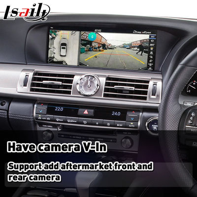 Antarmuka Carplay Android Auto Lsailt untuk Lexus LS460 LS 600h 460L F-Sport AWD 2012-2017