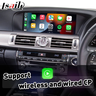 Antarmuka Carplay Android Auto Lsailt untuk Lexus LS460 LS 600h 460L F-Sport AWD 2012-2017