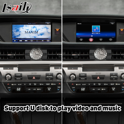 Wireless Android Auto Carplay Interface untuk Lexus ES 250 300H 350 200 Pengendalian Mouse 2012-2018 ES250 ES350