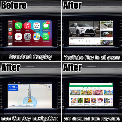OEM Carplay berbasis Android Interface AI Box Untuk Nissan Patrol Y62 2020