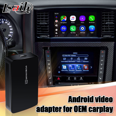 OEM Carplay berbasis Android Interface AI Box Untuk Nissan Patrol Y62 2020