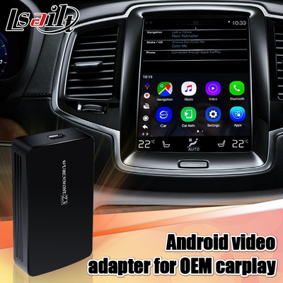 Antarmuka Video Android meningkatkan Carplay AI Box 4GB RAM Untuk Volvo S60 S90