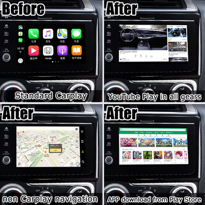 Kotak AI Antarmuka Android Dengan Carplay pabrik OEM Asli pada Honda dan model mobil lainnya