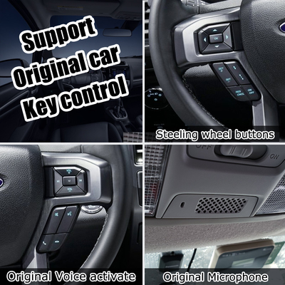 Kotak Antarmuka Video Multimedia Android 64GB AI Untuk Mobil Ford SYNC3