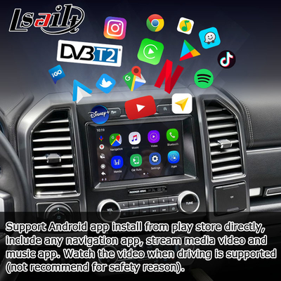 Kotak Antarmuka Video Multimedia Android 64GB AI Untuk Mobil Ford SYNC3