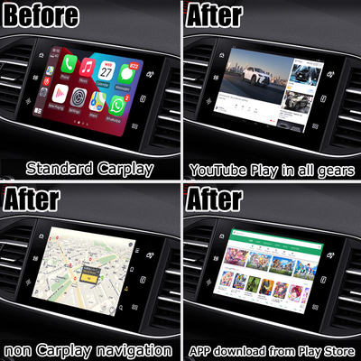 Peugeot Citroen GPS Navigation AI Box Car Navigation Video Interface