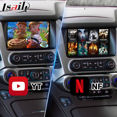 Lsailt Android Carplay Multimedia Video Interface untuk 2014-2019 Chevrolet GMC Tahoe