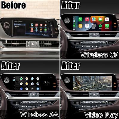 Carplay nirkabel android auto untuk Lexus ES300h ES350 ES250 versi lebih murah