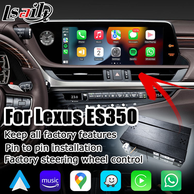 Carplay nirkabel android auto untuk Lexus ES300h ES350 ES250 versi lebih murah