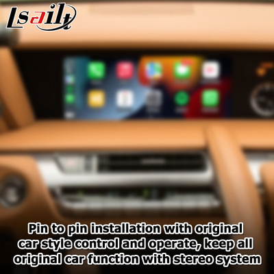 Lexus LC LC500 LC500h wireless android auto carplay media interface mendukung screen mirroring