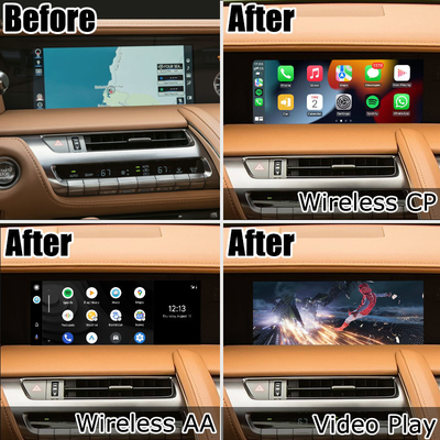 Lexus LC LC500 LC500h wireless android auto carplay media interface mendukung screen mirroring