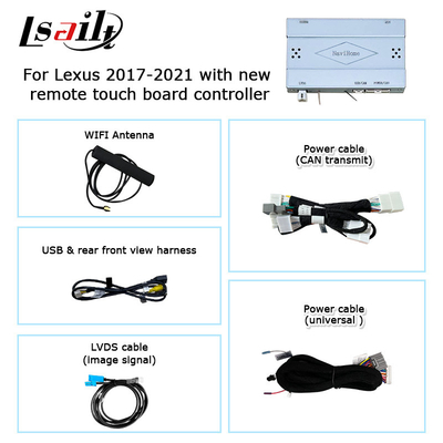 Carplay otomatis Android nirkabel untuk proyeksi layar Lexus LM300h LM350 LM