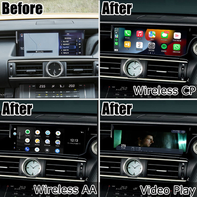 Carplay nirkabel untuk Lexus RC RC350 RCF RC200t RC300h RC300 android auto