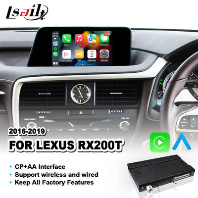 Car Integration Carplay Interface untuk Lexus RX200T RX350 RX300 RX Mouse Control 2016-2019