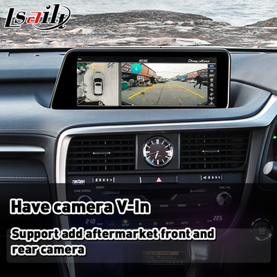 Wireless Android Auto Carplay Interface untuk Lexus RX350 RX200T RX 350 Pengendalian Mouse 2016-2019