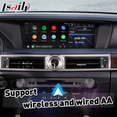 Antarmuka Android Auto Carplay Nirkabel untuk Lexus GS250 GS350 GS 350 2012-2015