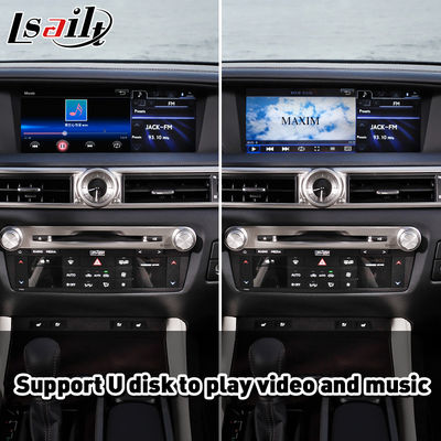 Antarmuka Android Auto Carplay Nirkabel untuk Lexus GS250 GS350 GS 350 2012-2015
