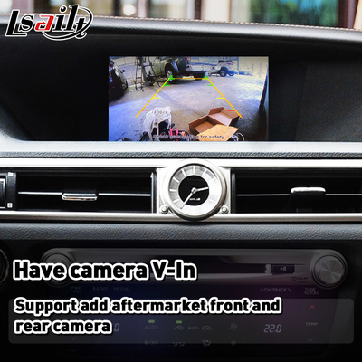 Car Integration Carplay Android Auto Interface untuk Lexus GS300H GS 300H 2012-2015