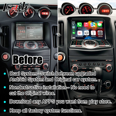 Layar Multimedia Mobil untuk Nissan 370Z Patrol Pathfinder 2012-2018 HD Replacement Display