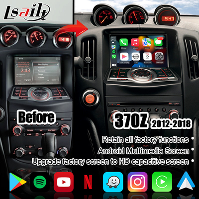 Layar Multimedia Mobil untuk Nissan 370Z Patrol Pathfinder 2012-2018 HD Replacement Display