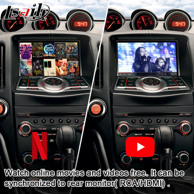 Layar Multimedia Mobil untuk Nissan 370Z Patrol Pathfinder 2012-2018 HD Replacement Display