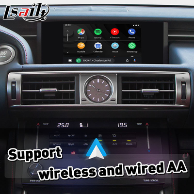 Wireless Carplay Interface untuk Lexus IS250 IS350 IS 250 Pengendalian Mouse 2013-2016