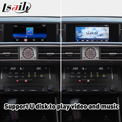 Wireless Carplay Interface untuk Lexus IS250 IS350 IS 250 Pengendalian Mouse 2013-2016