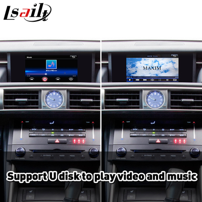 CP + AA Car OEM Integration Video Interface untuk Lexus IS300H IS200T IS 300h Pengendalian Mouse 2013-2016