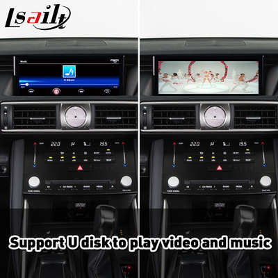 Wireless Android Auto Carplay Interface Untuk Lexus IS200T IS300H IS350 F Sport IS 200T Pengendalian Mouse 2017-2020