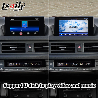 Android Auto Carplay Interface untuk Lexus CT200H CT 200h Mouse Control 2014-2017