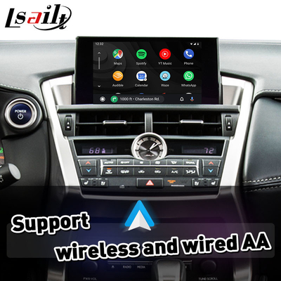 Antarmuka Android Auto Carplay Nirkabel untuk Lexus NX300H NX200T NX 300h 2014-2017