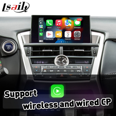 Antarmuka Android Auto Carplay Nirkabel untuk Lexus NX300H NX200T NX 300h 2014-2017