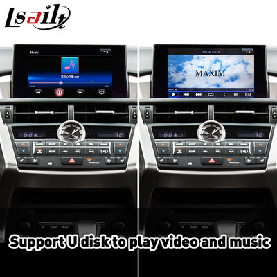 Antarmuka Android Auto Carplay Nirkabel untuk Lexus NX300H NX200T NX 300h 2014-2017