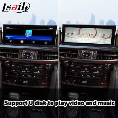 Wireless Android Auto Carplay Interface untuk Lexus LX570 LX 570 LX450D 2016-2021