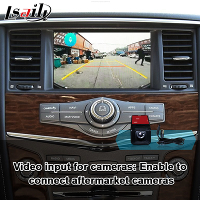 Antarmuka Lsailt CarPlay untuk Nissan Armada, Quest, Pathfinder dengan Android Auto, perbarui layar asli