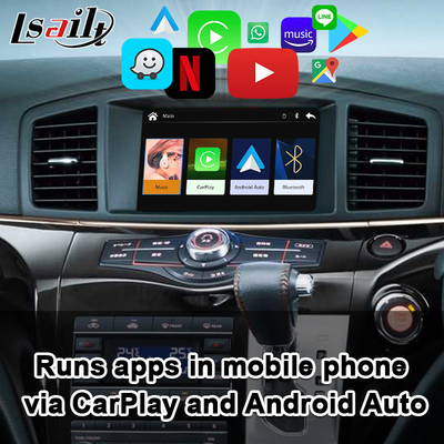 Antarmuka Nissan CarPlay dengan Android Auto, YouTube, Spotify untuk Elgrand, Patroli, Armada, Pathfinder