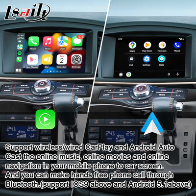 Antarmuka Nissan CarPlay dengan Android Auto, YouTube, Spotify untuk Elgrand, Patroli, Armada, Pathfinder