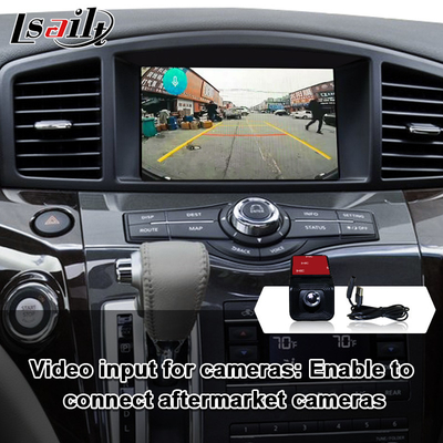Antarmuka CarPlay nirkabel untuk Nissan Quest, Patroli, Armada, Infiniti QX dengan YouTube, Android Auto