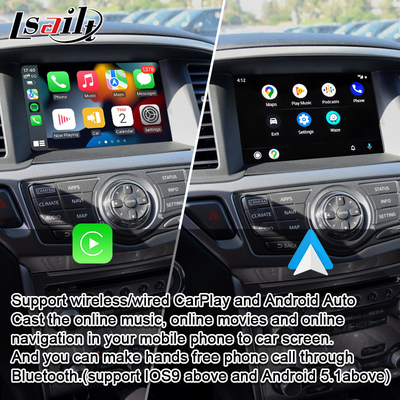 Antarmuka Pathfinder CarPlay termasuk Android Auto, YouTube, Bluetooth berfungsi untuk Nissan
